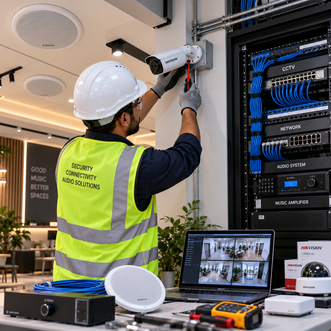 Low Current CCTV and Music